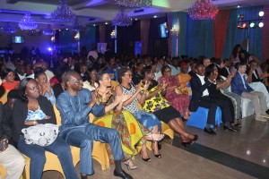 A cross section of guests at the event